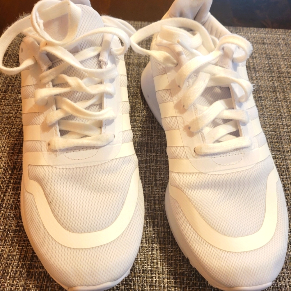 White adidas